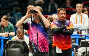 Un coach moyennement content...